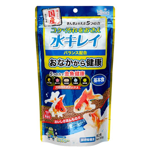 キョーリン　きんぎょのえさ　５つの力　基本食　２００ｇ　特小粒　初めての金魚飼育　金魚の餌　お一人様...