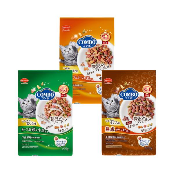コンボ　キャット　３種各１袋　Ｂセット　アソート