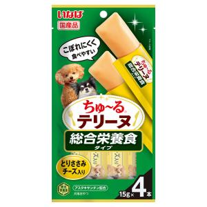 いなば　ちゅ〜るテリーヌ　総合栄養食　とりささみ　チーズ入り　１５ｇ×４本