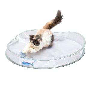 猫用 おもちゃ 猫壱 キャット電動トイセット クリアの詳細画像1