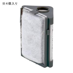 GEX カメ元気フィルター 交換ろ材 4個入りの詳細画像1