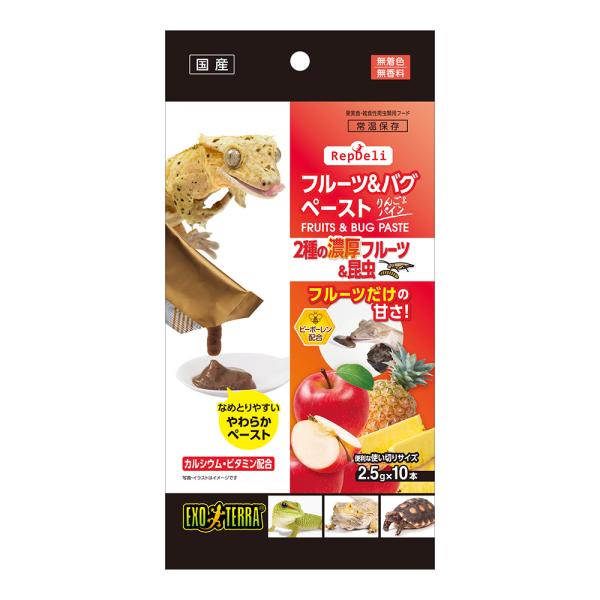 ＧＥＸ　ＲｅｐＤｅｌｉ　フルーツ＆バグペースト　りんご＆パイン　２．５ｇ×１０本入り