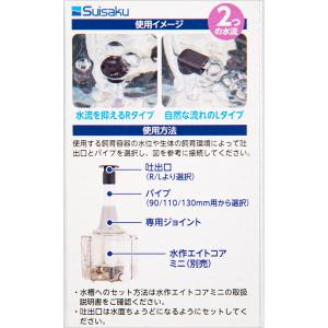 水作 エイトコア ミニ用 エアパイプユニットの詳細画像2