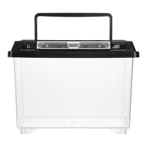 プラケース 飼育容器 小 黒(225×150×...の詳細画像1