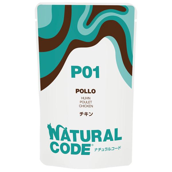 猫パウチ　ＮＣＰ１　チキン　パウチタイプ　７０ｇ　ナチュラルコード　プレミアム