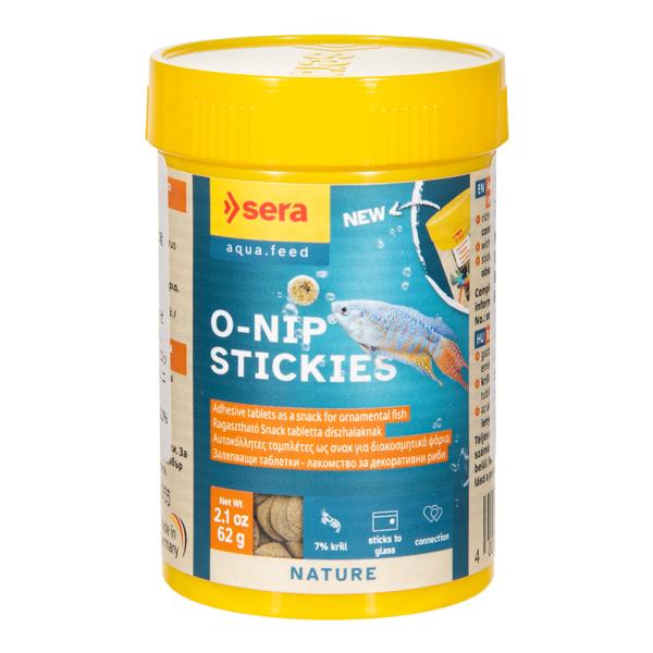 セラ　オーニップ　ＳＴＩＣＫＩＥＳ　６２ｇ　淡水魚　海水魚　無脊椎動物　タブレットフード　餌