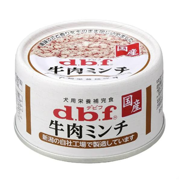 デビフ　牛肉ミンチ　６５ｇ　缶詰　犬　ウェットフード　ドッグフード