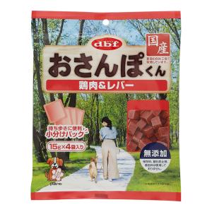 デビフ　おさんぽくん　鶏肉＆レバー　６０ｇ（１５ｇ×４袋）｜chanet