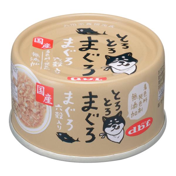 デビフ　とろとろまぐろ　まぐろ　六穀入り　６０ｇ　缶詰　犬　ウェットフード　ドッグフード
