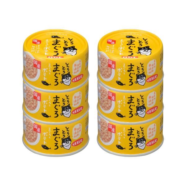 デビフ　とろとろまぐろ　まぐろとポテト　６０ｇ×６　缶詰　犬　ウェットフード　ドッグフード
