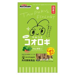 ミニアニマン　小動物のやみつきコオロギ　１４種の野菜入り　２５ｇ　おやつ　ドギーマン