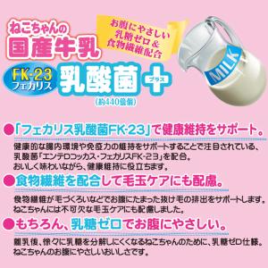 キャティーマン ねこちゃんの国産牛乳 乳酸菌プ...の詳細画像2