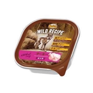ニュートロ ワイルド レシピ ターキー チキントッピング 成犬用 トレイ 100g 6個入り