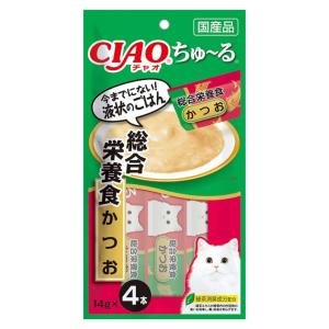 INABA ちゅ〜る いなば ちゅ〜る 総合栄養食 まぐろ 14g×4本 ちゅ