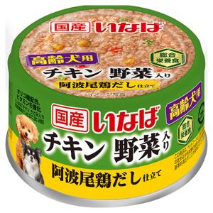 いなば 国産いなば 高齢犬用 チキン 野菜入り ...の商品画像