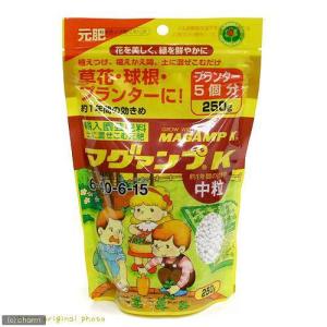 ハイポネックス マグァンプK 中粒 250g 元肥 化成肥料 緩効性肥料 草花 野菜