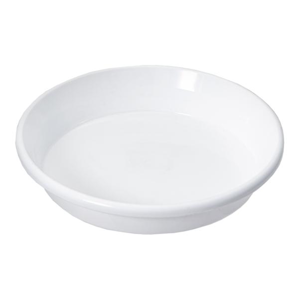 鉢皿　Ｆ型　６号　ホワイト