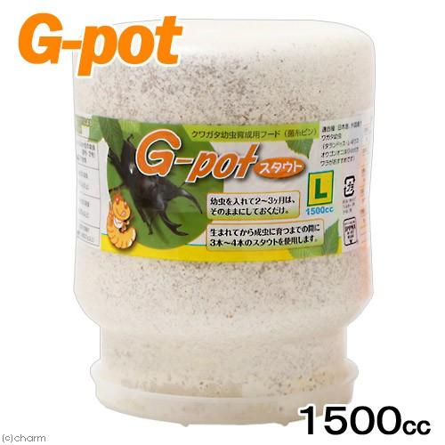 ★冷蔵　菌糸ビン　Ｇ−ｐｏｔ　スタウト　１５００ｃｃ　１本　別途クール手数料　常温商品同梱不可