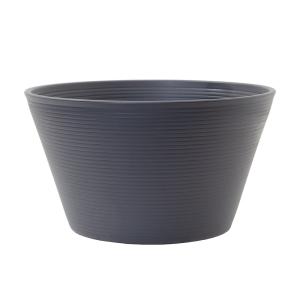 睡蓮鉢 メダカ鉢 金魚鉢 グレー 直径44cm...の詳細画像1