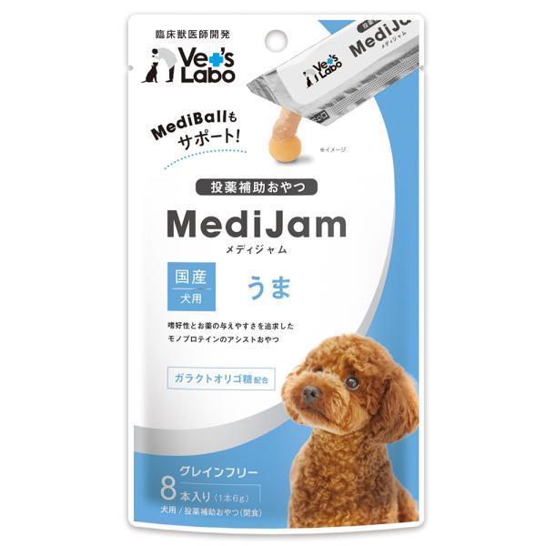 メディジャム　犬用　うま　６ｇ×８本　ベッツ　ラボ