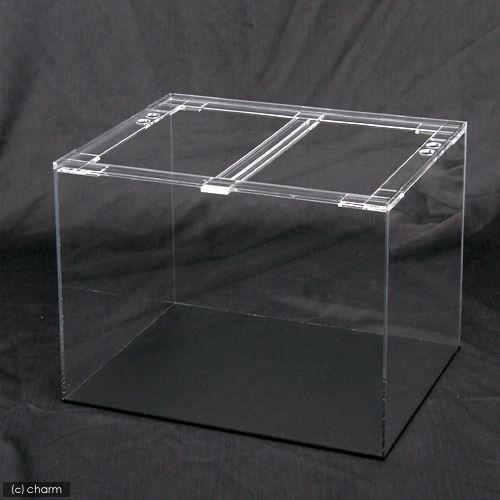 メーカー直送　水槽　アクリル水槽　アクリルクリアタンク　底面板黒（６０×４５×４５ｃｍ・板厚５×５×...