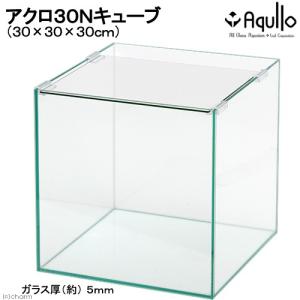 ガラス水槽　アクロ３０キューブ　３０×３０×３０ｃｍ　３０ｃｍ水槽　熱帯魚　水草　シュリンプ　アクアリウム　小型水槽　お一人様１点限り｜chanet