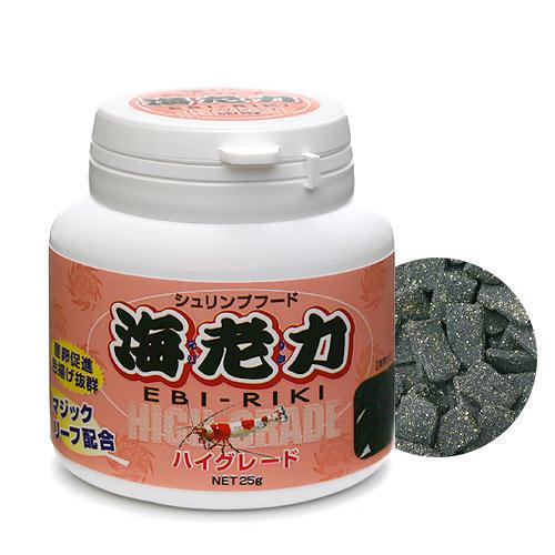 海老力（ＥＢＩ−ＲＩＫＩ）　エビリキ　ハイグレード　２５ｇ　マジックリーフ配合　ビーシュリンプ　エサ...