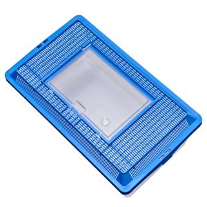 プラケース 飼育容器 フラット 青(365×2...の詳細画像5