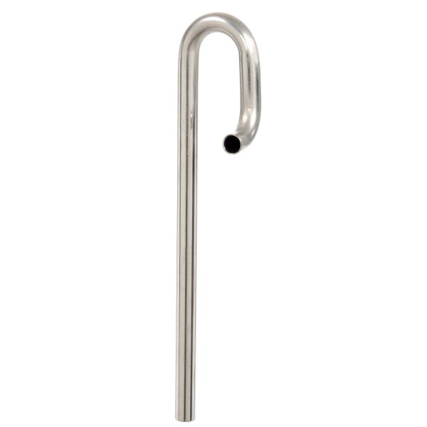 ３０ｃｍ水槽用　ステンレスジョイント９０°　ＥＸ管　直径１２．７　（Ｌ２４０×Ｌ８０×Ｌ２０ｍｍ）