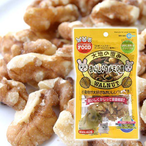マルカン　大地の恵み　おいしいクルミの森　４０ｇ　小動物　おやつ　ナッツ　ハムスター　ウサギ