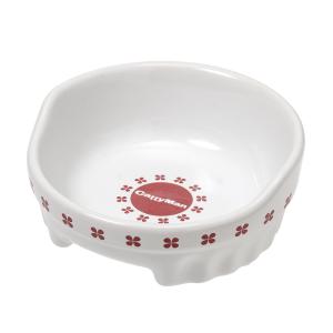 キャティーマン すべり止め付 便利なクローバー陶製食器 ミニ ドギーマン