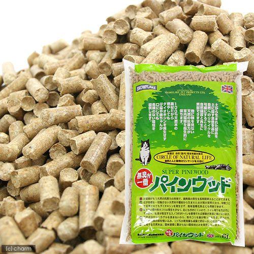 猫砂　パインウッド　特選品　６Ｌ　猫砂　針葉樹おがくず　流せる　燃やせる　お一人様４点限り
