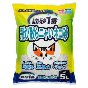 クニミネ工業 猫砂1番 大粒 7L 猫砂 ベントナイト 国産 お一人様3