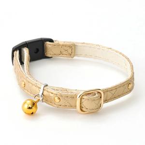 ペティオ　キャットカラー　ゴージャスカラー　ゴールド　猫　首輪　カラー｜チャーム charm ヤフー店