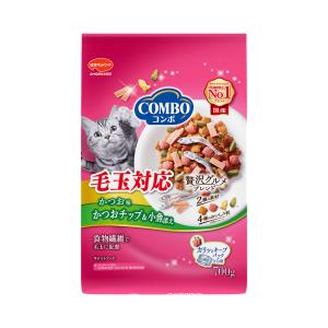 コンボ かつお味 かつおチップ 小魚添え 700g 12袋 キャットフード 国産 沖縄別途送料