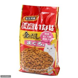 キャットフード　いなば　金のだし　ドライ　まぐろだし味　１ｋｇ（５００ｇ×２袋）