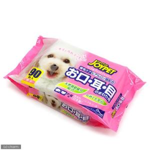 アウトレット品　ジョイペット　ウエットティッシュ　お口・耳・目のまわり用　９０枚　厚手　犬　猫　ペット用ウェットティッシュ　訳あり