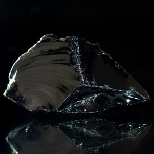 形状お任せ 黒曜石(オブシディアン) 100g...の詳細画像1