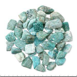 チャーム（charm） さざれ石 ブルーアパタイト 100g 鉱物 鉱石