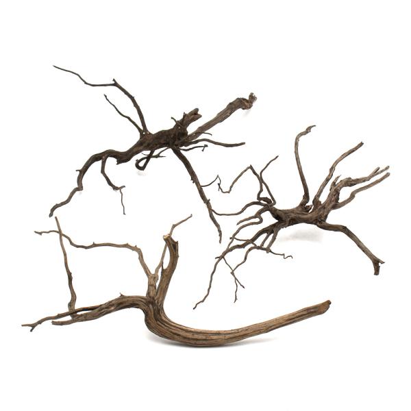 形状お任せ　煮込み済み　スパークウッド　ＸＬサイズ（約４０〜５０ｃ　ｍ）３本　アクアリウム　レイアウ...