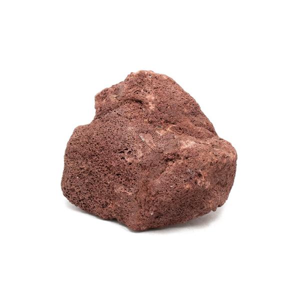 形状お任せ　紅溶岩石　Ｍサイズ（約１３〜１８ｃｍ）　１個　アクアリウム　レイアウト素材