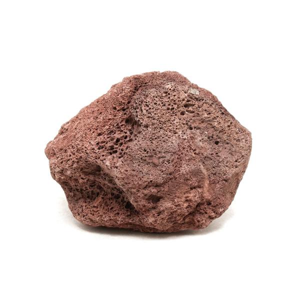 形状お任せ　紅溶岩石　Ｌサイズ（約１８〜２３ｃｍ）　１個　アクアリウム　レイアウト素材