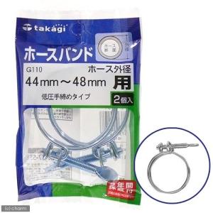 アウトレット品　タカギ　ホースバンド　低圧手締めタイプ　４４〜４８ｍｍ用　Ｇ１１０　訳あり｜chanet