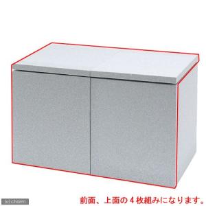 オールガラス水槽対応省エネウォール　エコルノ６０　コンプリートパーツ　４面タイプ用　６０ｃｍ水槽用（前面１枚・上面１枚）｜chanet