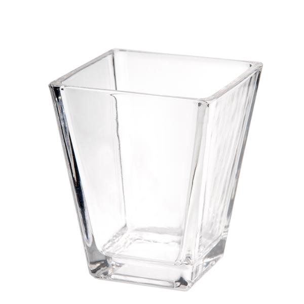 ガラスベース　スクエアグラス　Ｍ　エアプランツ　多肉植物　ティランジア　ガラス