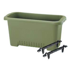 プランター　リッチェル　菜園上手　６３型Ｎ（グリーン）　３個　お一人様１点限り