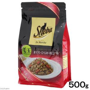 シーバ　ドゥ　マルシェ　味わいディッシュ　毛玉の気になる猫用　まぐろ・ひらめ・帆立味　５００ｇ　キャットフード　シーバ　関東当日便
