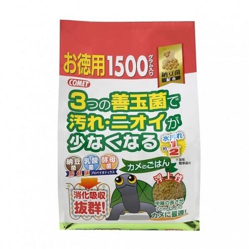 コメット　カメのごはん　納豆菌　お徳用　１５００ｇ　餌　エサ