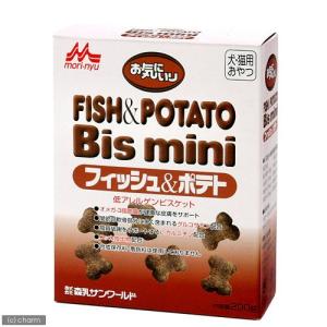 森乳 ワンラック お気にいり フィッシュ＆ポテト ビスミニ 200g 犬 猫 おやつ ワンラック