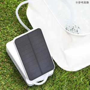 ソーラー充電式エアポンプ 旅行 遠征 採集 釣...の詳細画像3